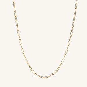 LONG BOYFRIEND CHAIN - MEJURI - SOLID 14K YELLOW GOLD - PERFECT CONDITION